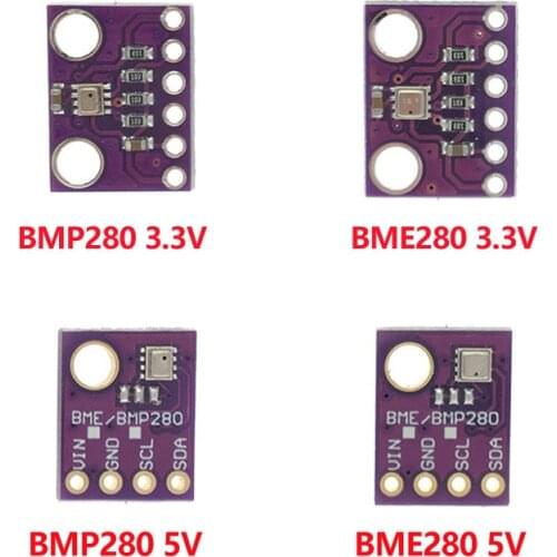 3.3V 5V BMP280 BME280 1.8-5V I2C SPI Digital Sensor Temperature Humidity Barometric Pressure Module