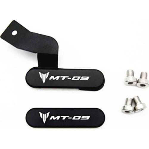 For YAMAHA Footrest Cover Rear Footrest Blanking Plate Kit MT09 FZ09 2014 2015 2016 2017