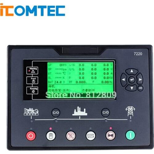 Generator Controller 7220 + DTU with remote monitoring