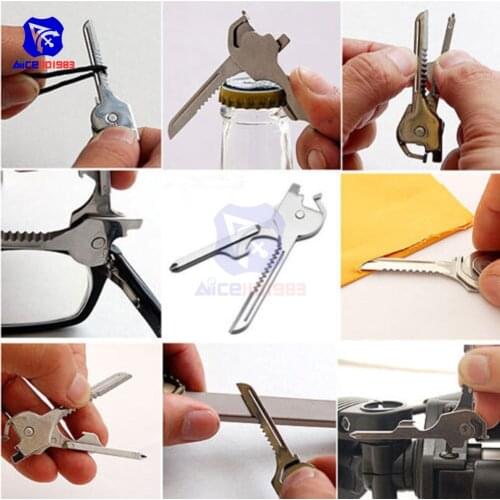 Diymore 6-in-1Utili Multi Functional Key Tools