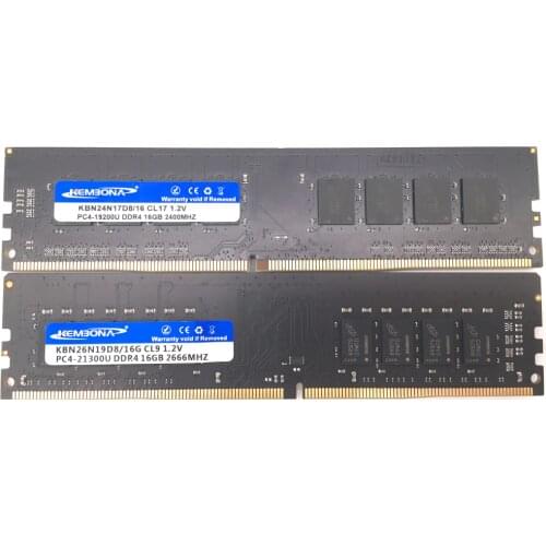 KEMBONA DESKTOP DDR4 KIT(2X16GB) 2400MHZ 2666MHZ 1.2V PC4-19200 PC4-21300 288Pin ram full compatible Memoria free Shipping