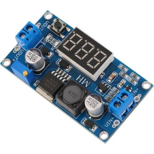 LM2596 DC DC Step Down Converter Voltage Regulator LED Display Voltmeter 4.0~40 To 1.3-37V Buck Adapter Adjustable Power Supply