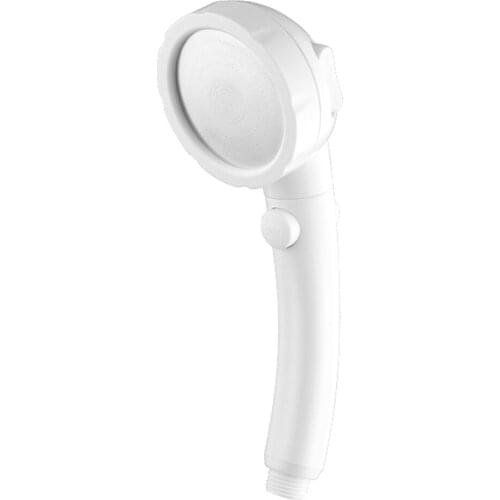 Adjustable Handheld Anion Shower Head Nozzle Three Gear Water Saving 45% SPA Automatic Watering