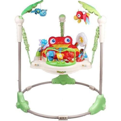 Piano Baby Bounce Woodland Friends First Steps Jumperoo Baby Jump & Learn Stationary Jumper Baby Bouncing Swing
