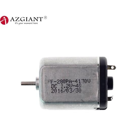 SFF-280PA-4130V FF-280 high speed magnetic and precious metal motor 1.5V-9V DIY car model ship model miniature DC motor iron