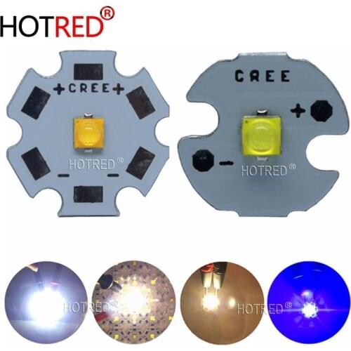 10pcs Cree Xlamp XP-G3 Series XPG3 S4 LED Chips 1-7W 2000mA Diode Cool Warm White Royal Blue Emitter 777lm With PCB