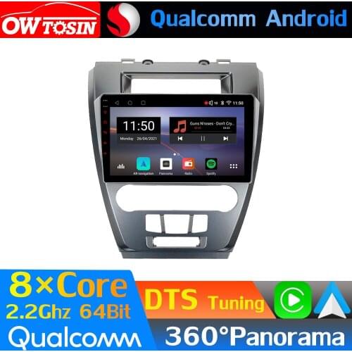 Qualcomm 8Core Android Car Media For Ford Fusion SE SEL Mondeo 2009-2012 GPS HDMI 360 Panoramic Radio CarPlay DTS DSP WiFi HIFI