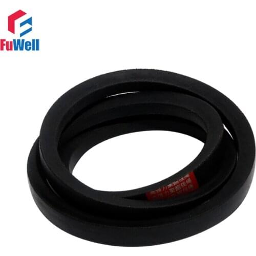 V-Belt B Type Closed Loop Rubber Transmission Drive Belt B1150/1200/1250/1300/1350/1400/1450/1500 V Belt Type B Conveyor Belt