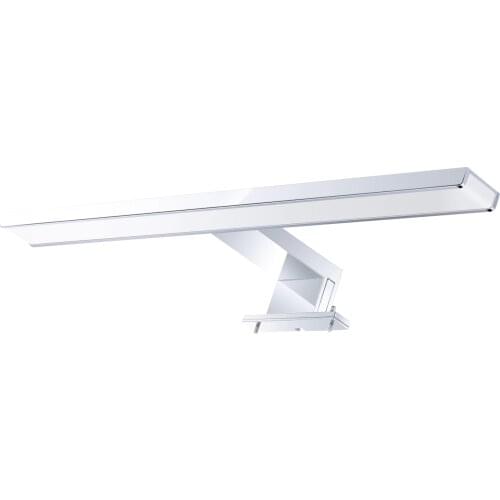 Waterproof AC110-240V Modern LED Mirror Front Light Bathroom LED Mirror Lamp Wall Cabinet Lights Double Row 10W Chromed Aluminum