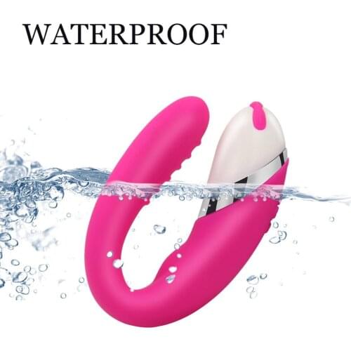 Waterproof Wireless Remote Control Dual Vibrator For Women Sex Toys USB Charging G Spot Message Clitoral Stimulator dildos
