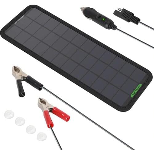ALLPOWERS Solar Charger 12V~18V Solar Car Battery Charger for 12V Battery of Vehicle RV Yacht Boat Motorcycle Golf Cart