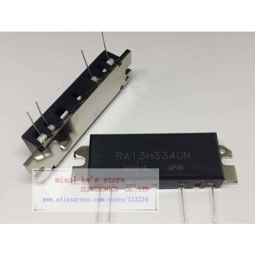 100%New original; RA13H3340M RA13H3340M-101 [ RoHS Compliance , 330-400MHz 13W 12.5V, 2 Stage Amp. For MOBILE RADIO ]