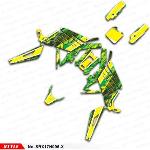 Aftermarket Personalized Stickers Motorbike Vinyl Decals for Sur-Ron Light Bee X S Electric Bike, Style No.SRX17N005-X