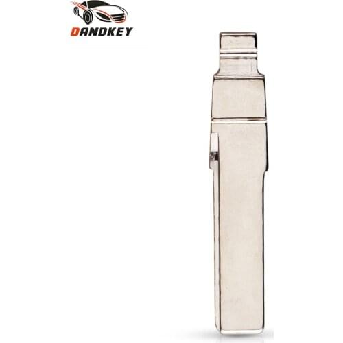 Dandkey 10pcs NO. 86 Key Blade HU66 HAA For Vw Passat Bora Skoda Seattle For Audi A6 Flip Key Blade Car Blank Key Blade