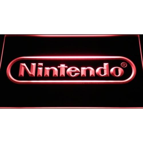 E021 Nintendo Game Room Bar Beer LED Neon Light Signs with On/Off Switch 20+ Colors 5 Sizes to choose sent in 24 hrs