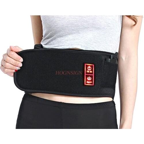 Electric Heating Belt Lumbar Disc Strain Moxibustion Massager Hot Compress Plate Waist Back Pain Summe Electronic Moxa Care