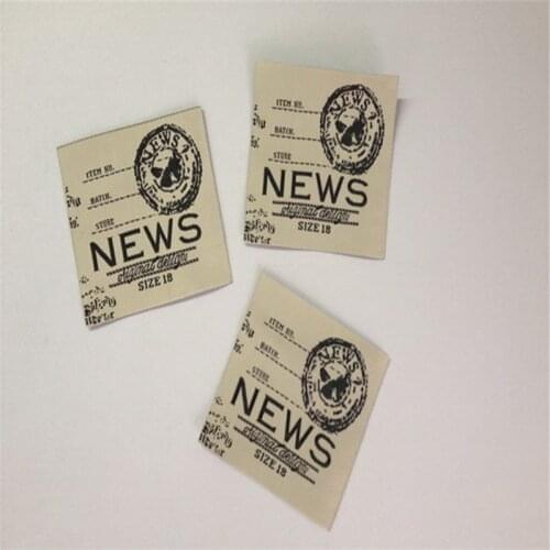 Factory Price Provide High Density Brand Woven Label For Clothing