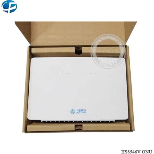 10PCS Hua Wei HS8546V GPON ONU ONT HGU Dual WIFI 2.4GHz&5GHz Router 4GE+1TEL+2USB+WIFI