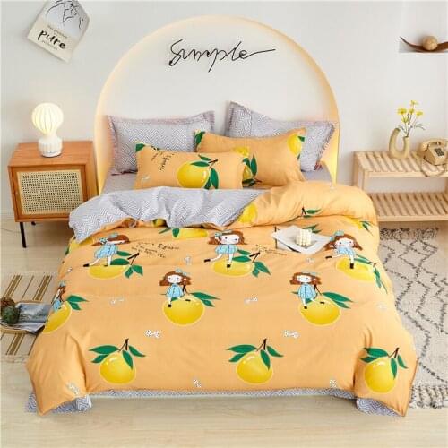 Yellow Bedding Set，Duvet Cover Set 220x240 With Pillowcase ,Yellow geometric curve 200x200 Quilt Cover,King Size Blanket Cover