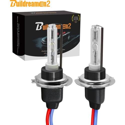 Buildreamen2 55W AC HID Xenon Bulb 4300K 6000K 8000K 12V Car Headlight Fog Lamp H1 H3 H7 H8 H9 H11 9005 HB3 9006 HB4 880 881