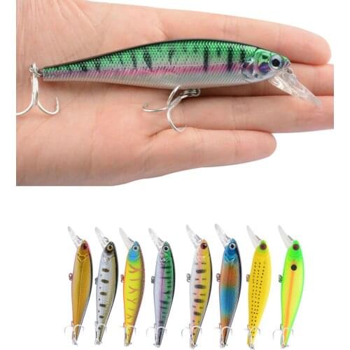 Top Water Minnow Fishing Lure 11.5cm 14g Artificial Hard Bait Wobblers Surfcasting Walleye Bait Rattles Shadow Peche Leurre