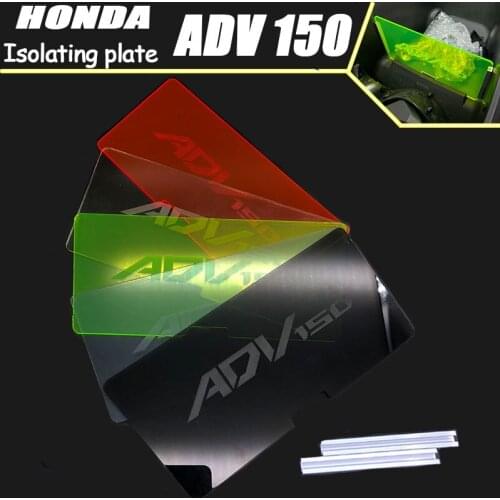 Motorcycle Plexiglass Car Compartment Trunk Partition Isolating Plate Inner partition For HONDA ADV150 2019-2021 ADV 150 19'20'2
