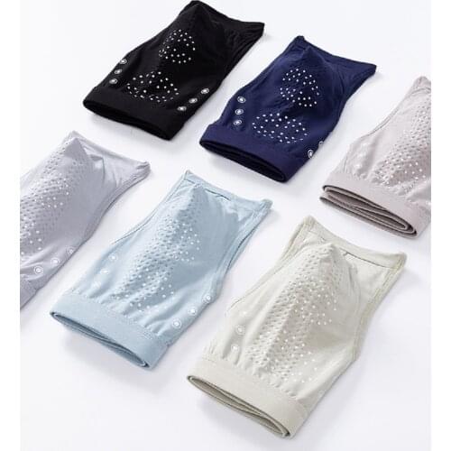 Mens Panties Graphene Mens Briefs Large Size Underpants Boy Man Interiors Solid Color Breathable Modal Undrewear Shorts Male