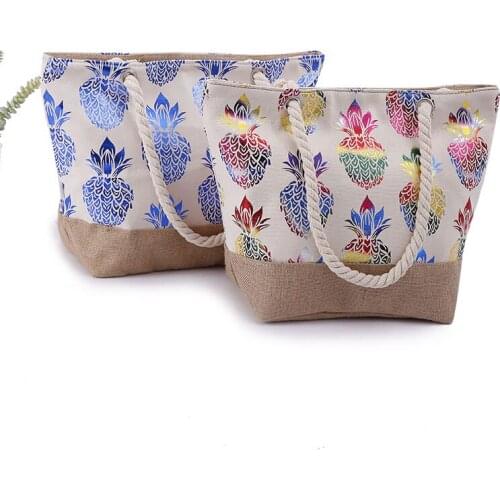 2021 New Style Cotton Women Shopping Bag Large Capacity Shoulder Bags Female Shopper Tote Bag