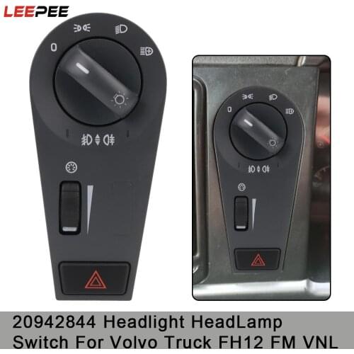 OE 20942844 For Volvo FH12 FM FM12 FM9 VNL 2004-2014 Fog Light Head Lamp Headlight Switch Button Switches & Relays
