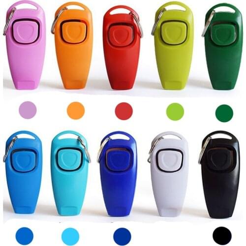 Dog Whistle Clicker Puppy Stop Barking Training Aid Tool Clicker Portable Trainer Pet Products Supplies Dog Training Equipment