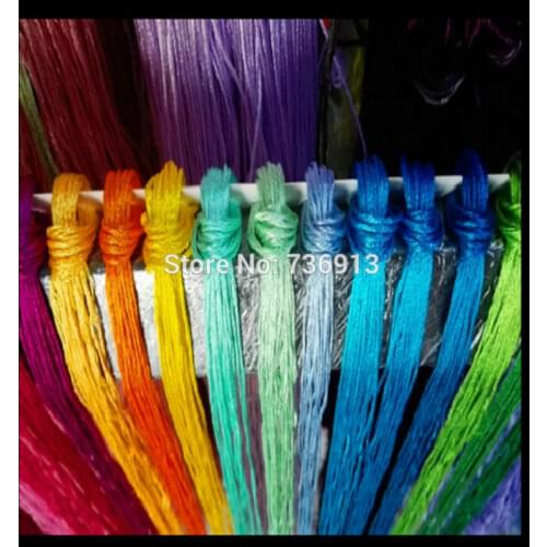 Choose Your Needed Colors Cross Stitch Silk Thread Floss Yarn Similar DMC