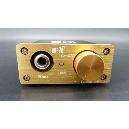 GZLOZONE Hifi High current Headphone amp / WM8740 DAC /USB to coaxial /fiber L3-52