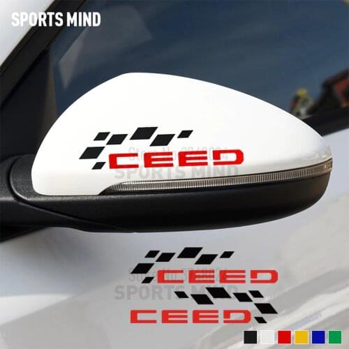 1 Pair SPORTS MIND For Kia CEED 2007-2017 GT Auto Accessories Car Styling Automobiles Car Sticker Decal