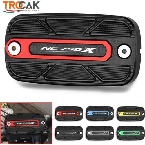 2021 New For Honda NC 750X NC750 X NC750X 2012-2019 Motorcycle CNC Aluminum Front Brake Reservoir Fluid Tank Cover Oil Cap