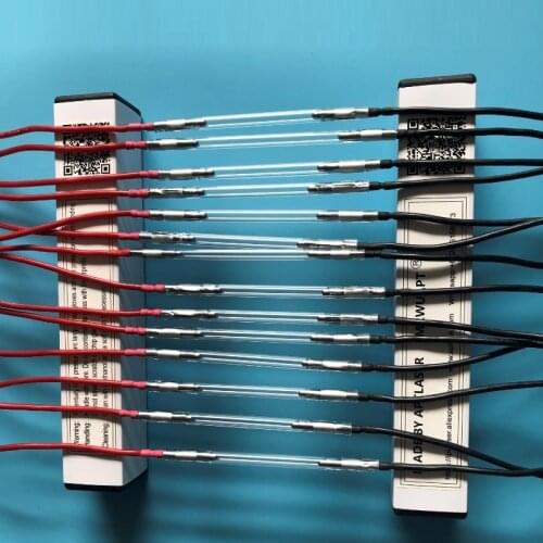 7mm nd yag laser flash lamp for Q-switched laser machineeye brow washing machine pulse xnon lamp tube stong power and long life