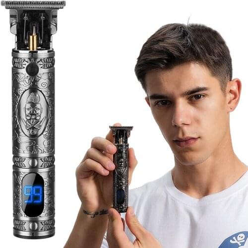 USB Rechargeable Hair Cutter Electric Hair Trimmer Hair Clipper Cordless Shaver Trimmer Beard Cutter Barber Hair Cutting Machine