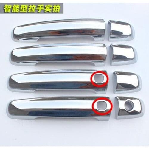 Car Accessories Abs Chrome Car Door Handles Bowl Cover Trim Door Handle Trim For Suzuki Vitara Sx4 S-cross Alivio Swift