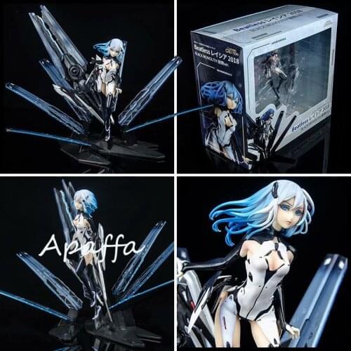 27cm Anime Figure Toys Beatless Lacia Black Monollth Sexy Girls PVC Action Figure Toys Warrior Gril Collection Model Gift Doll