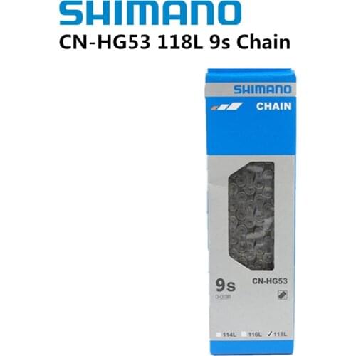 Shimano CN-HG53 Deore Tiagra Super Narrow HG 9-Speed Bicycle Bike Chain 112