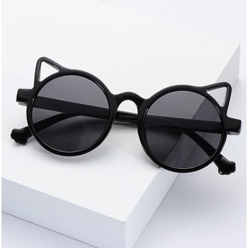 Kids Sunglasses Cat Ears Children Glasses Driver Goggles Eyewear UV400 Sun Glasses for Boys Girls Summer Baby Sunglasses