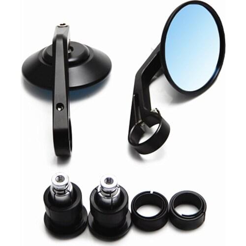 Cafe Racer CNC MotorcycleUniversal Motorcycle Mirror CNC Handle Bar End Rearview Mirrors Side Mirror For Yamaha XSR 900 XSR900