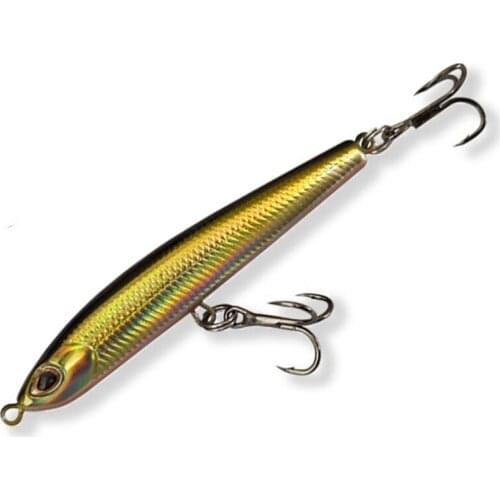 Pencil Sinking Fishing Lure Weights 10G 7Cm Artificial Bait Bass Fishing Tackle Accessories Saltwater Fish Bait Trolling