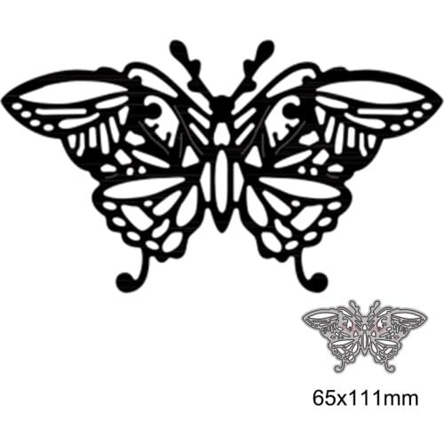 Beautiful Butterfly Metal Cutting Dies for DIY Scrapbook Embossing Album Paper Card Craft Folder Decorative 2021New