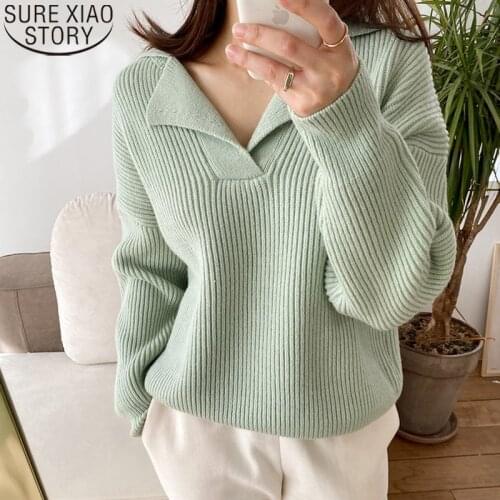 Puff Sleeve Pleated blouse Women Shirts New 2021 spring fashion Office Lady Chiffon Blouse Stand Collar Solid Female Tops 12725