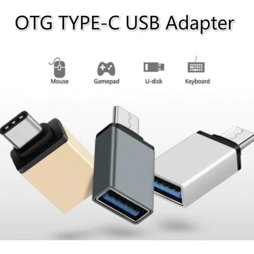 OTG Type-C USB Adapter Usb To Type C OTG Adapter Otg Usb Type C To Usb Adapter Phone Gamepad Keyboard Phone Adapter Usb Type C