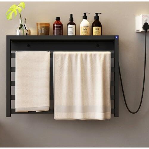 Bathroom fittings Electric heated towel rack, No Drilling.Stainless steel Sterilizing Smart towel dryer,towel warmer