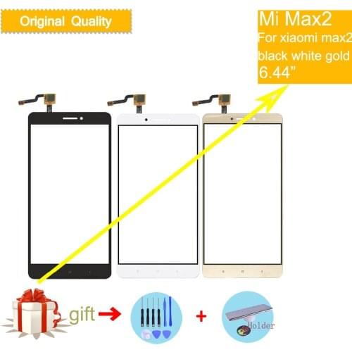 Felfial Mi Max 2 Original TouchScreen For Xiaomi Max2 Mi Max 2 Max2 MiMax2 Touch Screen Digitizer Touch Panel Sensor Front Glass