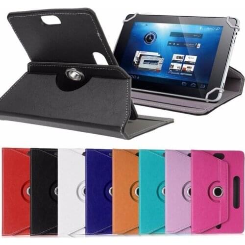For DEXP Ursus KX210 AVA/TS110/NS310/NS210/A210/GX110 10.1" 360 Degree Rotating Universal Tablet PU Leather cover case Free Pen