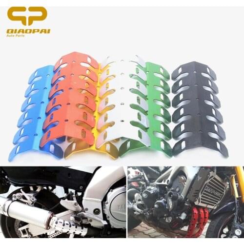 Motorcycle Exhaust Heat Shield Cover Wrap Protector Cover For KTM Harley Kawaski Z900 Z750 Z250 Honda CR85 CR250 GSR750 K6 K7 K8