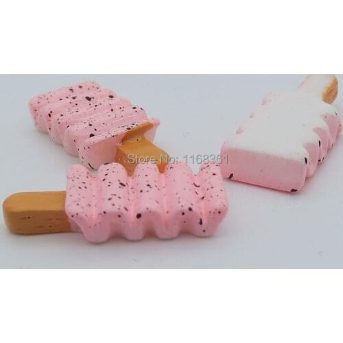 1pcs/lot resin flat back light pink wave candy Icecream 22mm simulation of food Cabochon Scrapbook DIY phone decoration B404-4